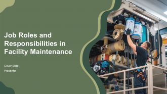 Job Roles And Responsibilities In Facility Maintenance PPT Template AT Job Roles And Responsibilities In Facility Maintenance PPT Template AT