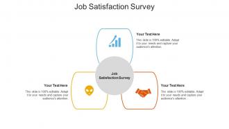 Job satisfaction survey ppt powerpoint presentation icon graphics template cpb