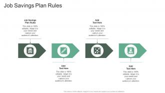 Job Savings Plan Rules In Powerpoint And Google Slides Cpb