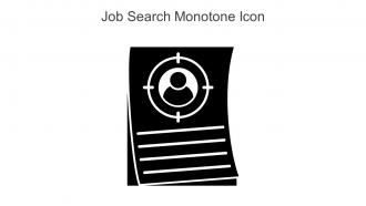 Job Search Monotone Icon In Powerpoint Pptx Png And Editable Eps Format