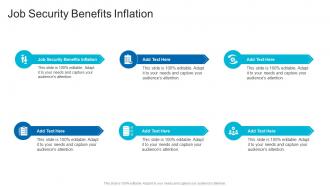 Job Security Benefits Inflation In Powerpoint And Google Slides Cpb