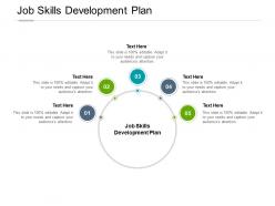 Job skills development plan ppt powerpoint presentation slides graphic tips cpb