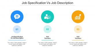 Job Specification Vs Job Description In Powerpoint And Google Slides Cpb