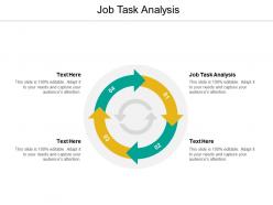 Job task analysis ppt powerpoint presentation file background image cpb