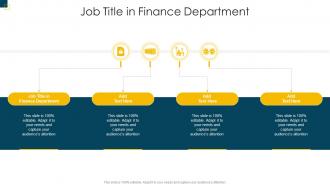 Job Title In Finance Department In Powerpoint And Google Slides Cpp