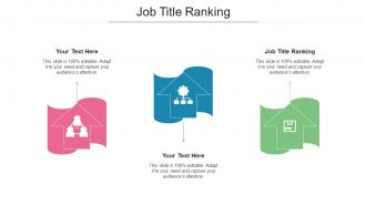 Job Title Ranking Ppt Powerpoint Presentation Outline Templates Cpb