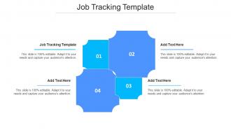 Job Tracking Template Ppt Powerpoint Presentation Inspiration Grid Cpb