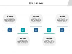 Job turnover ppt powerpoint presentation icon smartart cpb