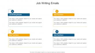 Job Writing Emails In Powerpoint And Google Slides Cpb