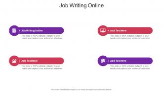 Job Writing Online In Powerpoint And Google Slides Cpb