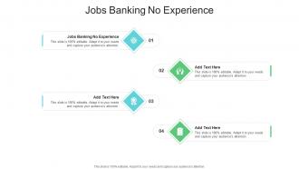 Jobs Banking No Experience In Powerpoint And Google Slides Cpb