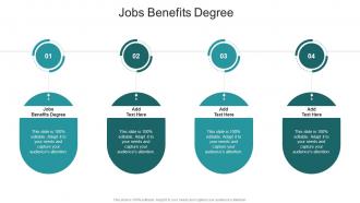 Jobs Benefits Degree In Powerpoint And Google Slides Cpb