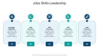 Jobs Skills Leadership In Powerpoint And Google Slides Cpb