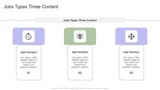 Jobs Types Three Content In Powerpoint And Google Slides Cpb