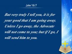 John 16 7 i will send him to you powerpoint church sermon
