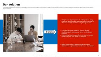 Johnson And Johnson Investor Funding Elevator Pitch Deck Ppt Template Visual Pre-designed