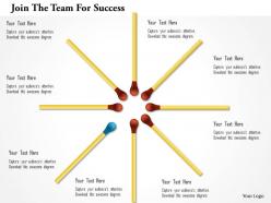 Join the team for success powerpoint templates