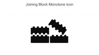 Joining Block Monotone Icon In Powerpoint Pptx Png And Editable Eps Format
