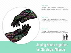 Joining hands together for strategic alliance