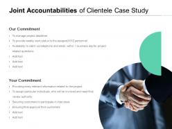 Joint Accountabilities Of Clientele Case Study Ppt Powerpoint Presentation Icon Styles