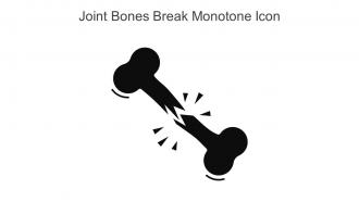 Joint Bones Break Monotone Icon In Powerpoint Pptx Png And Editable Eps Format