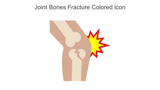 Joint Bones Fracture Colored Icon In Powerpoint Pptx Png And Editable Eps Format