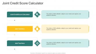 Joint Credit Score Calculator In Powerpoint And Google Slides Cpb
