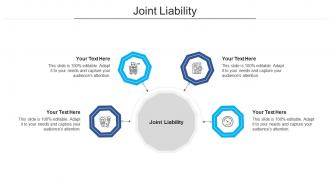 Joint liability ppt powerpoint presentation infographic template slide download cpb