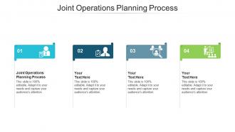 Joint operations planning process ppt powerpoint presentation infographic cpb