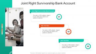 Joint Right Survivorship Bank Account In Powerpoint And Google Slides Cpb