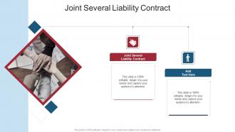 Joint Several Liability Contract In Powerpoint And Google Slides Cpb