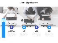 Joint significance ppt powerpoint presentation icon cpb