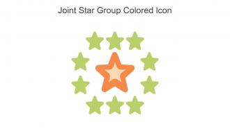 Joint Star Group Colored Icon In Powerpoint Pptx Png And Editable Eps Format