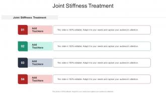 Joint Stiffness Treatment In Powerpoint And Google Slides Cpb