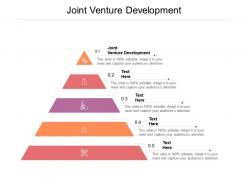 Joint venture development ppt powerpoint presentation file ideas cpb