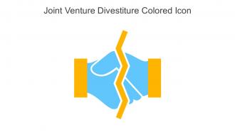 Joint Venture Divestiture Colored Icon In Powerpoint Pptx Png And Editable Eps Format