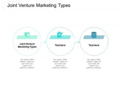 Joint venture marketing types ppt powerpoint presentation outline smartart cpb