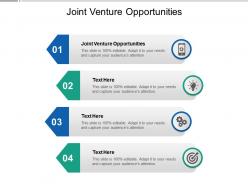 Joint venture opportunities ppt powerpoint presentation show rules cpb