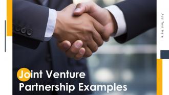 Joint Venture Partnership Examples powerpoint presentation and google slides ICP