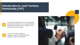 Joint Venture Partnership Examples powerpoint presentation and google slides ICP Content Ready Image