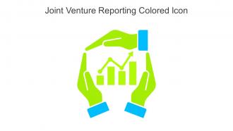 Joint Venture Reporting Colored Icon In Powerpoint Pptx Png And Editable Eps Format