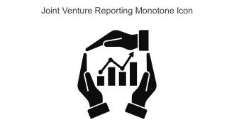 Joint Venture Reporting Monotone Icon In Powerpoint Pptx Png And Editable Eps Format