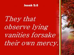 Jonah 2 8 those who cling to worthless powerpoint church sermon