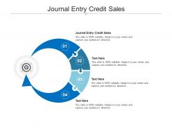 Journal entry credit sales ppt powerpoint presentation inspiration styles cpb