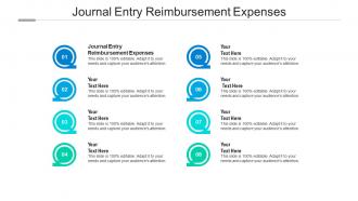 Journal entry reimbursement expenses ppt powerpoint presentation file slideshow cpb