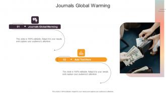 Journals Global Warming In Powerpoint And Google Slides Cpb