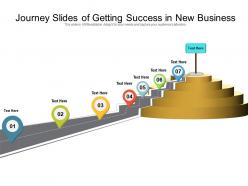 Journey slides of getting success in new business