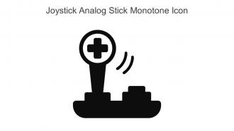 Joystick Analog Stick Monotone Icon In Powerpoint Pptx Png And Editable Eps Format