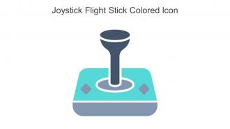 Joystick Flight Stick Colored Icon In Powerpoint Pptx Png And Editable Eps Format