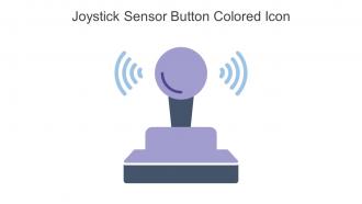 Joystick Sensor Button Colored Icon In Powerpoint Pptx Png And Editable Eps Format